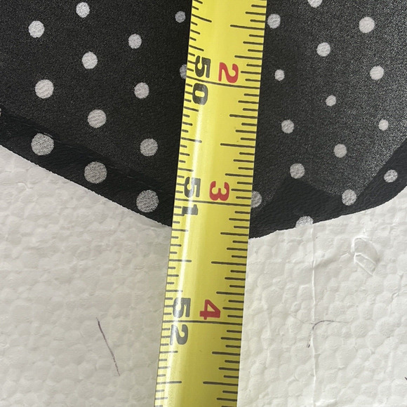 Michael Kors Size 16 Maxi Dress Arailia Asymmetrical Hem Polka Dot Casual Office - Picture 11 of 15